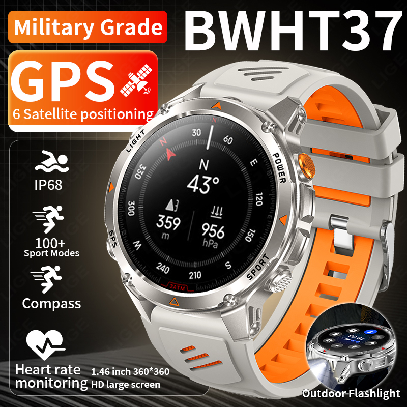 Smartwatches - Lige robusto gps pista relógio inteligente